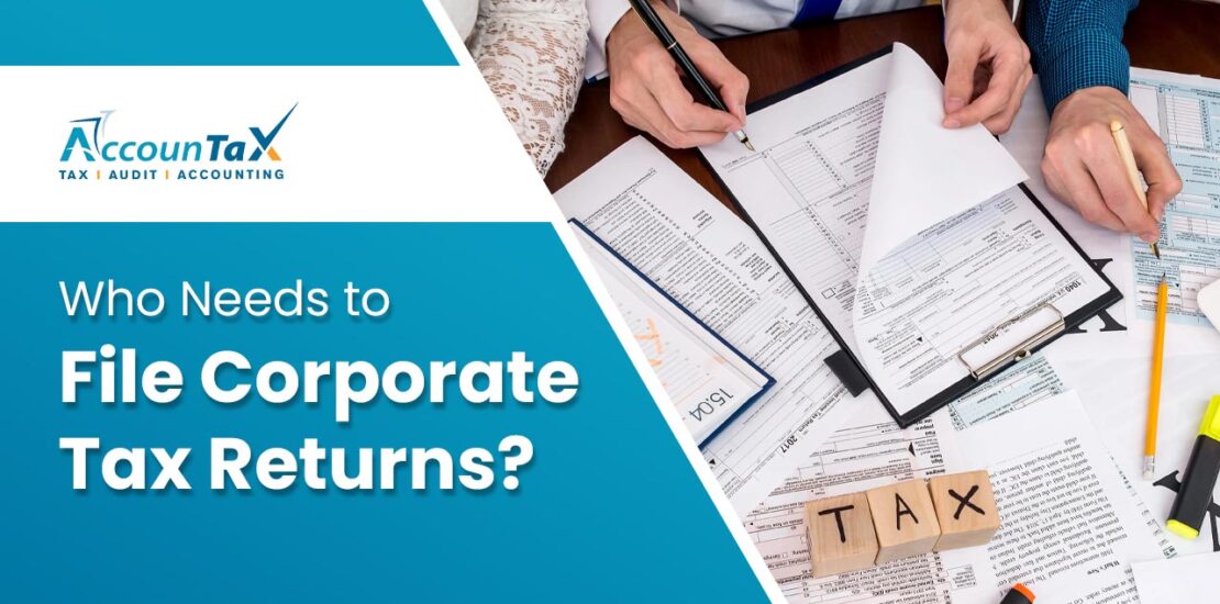 File Corporate Tax Returns